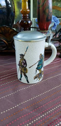 Three Musketeers Beer Stein. Collectible Stein.
