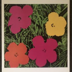 Vintage Andy Warhol Flowers 64 / 89