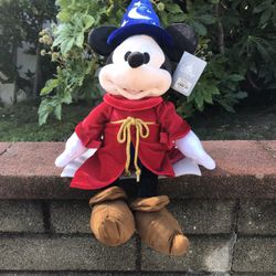 SORCERER MICKEY MOUSE FANTASIA 22” PLUSH