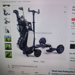 2026 Riding Electric Golf Trolley 
