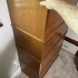 Wood Filing Cabinet
