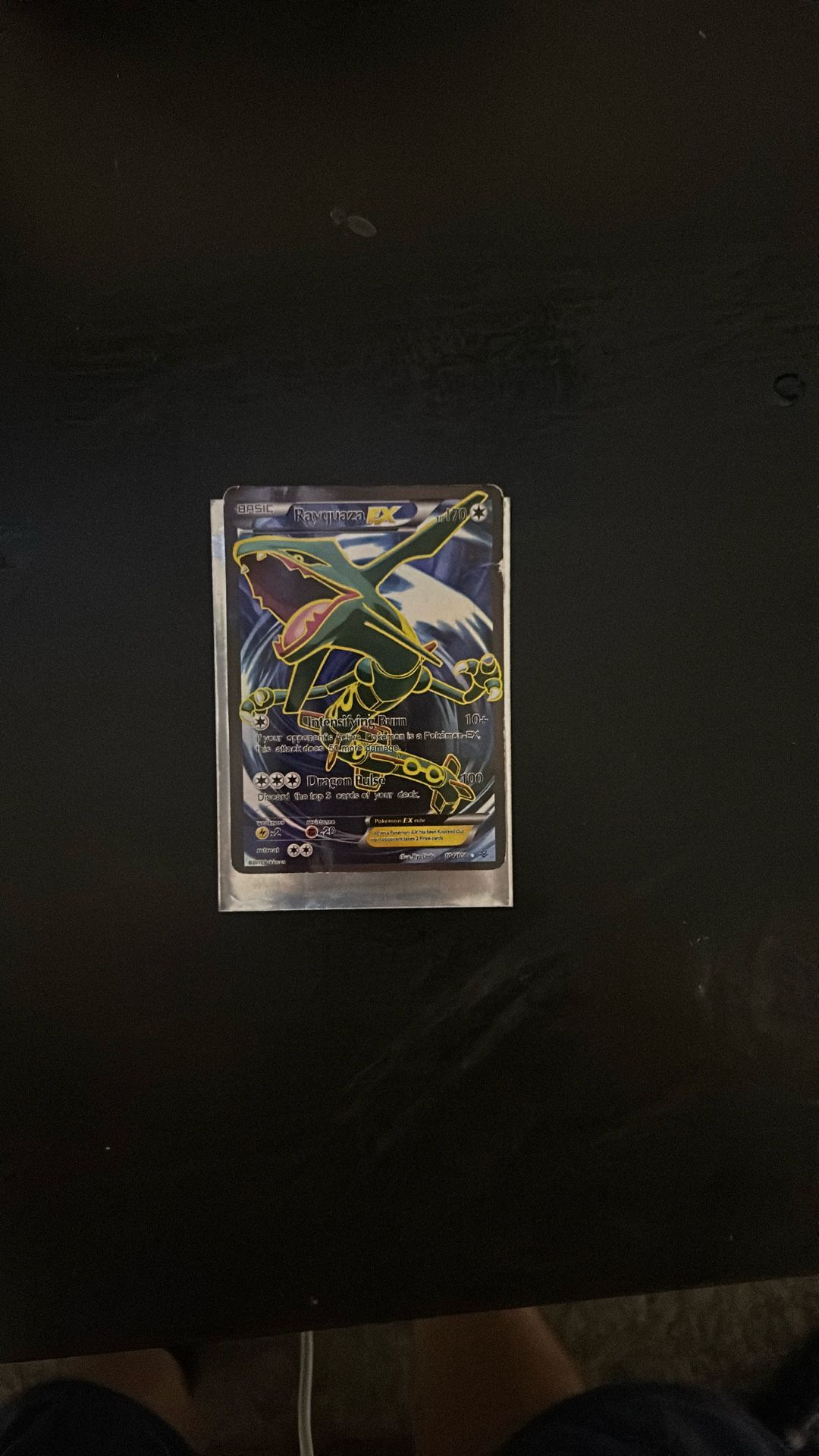 Rayquaza Ex 104 Full Art Roaring Skies Card