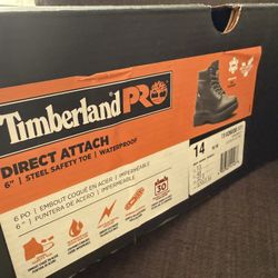 Men’s Timberland Boots Pro Direct Attach Brand New In Box