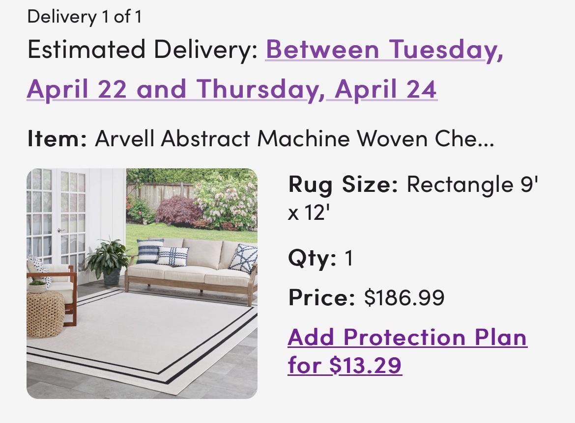 Brand New 9x12 Area Rug!