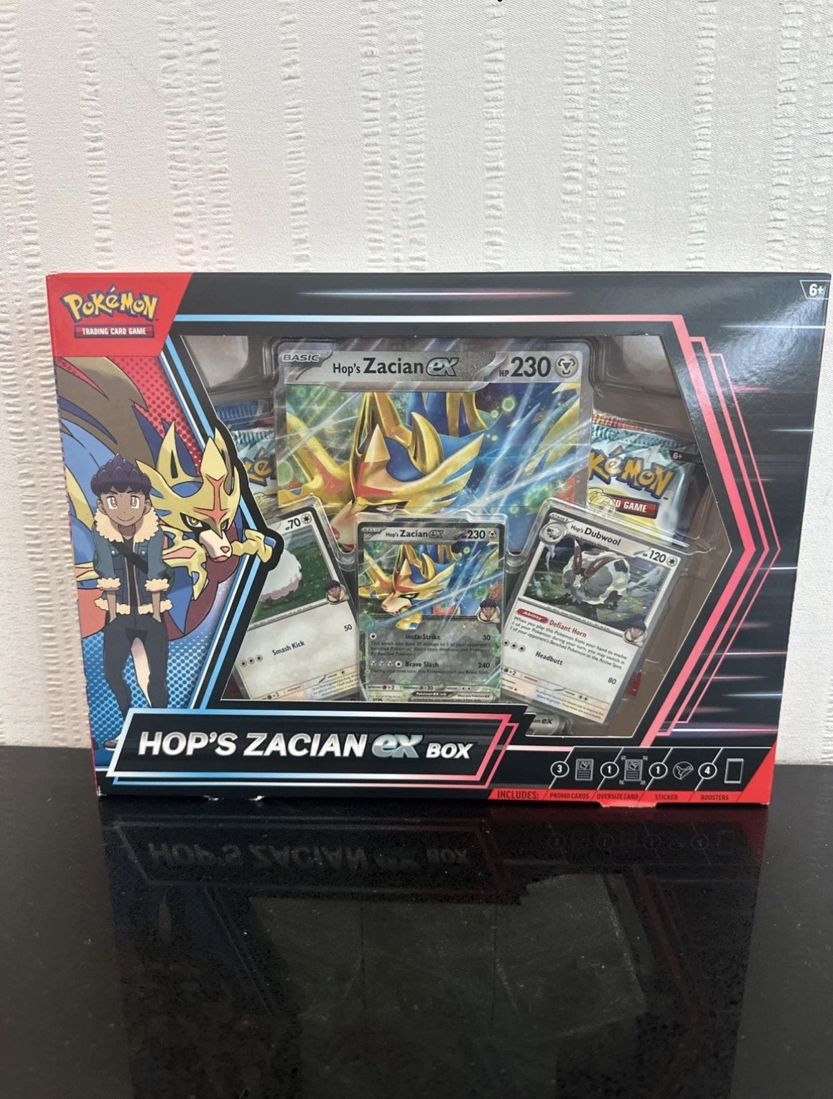 Hops Zacian Ex Box Pokemon TCG