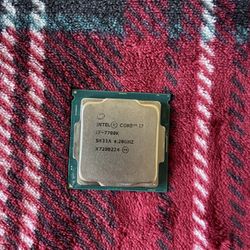 Intel Core i7-7700k CPU
