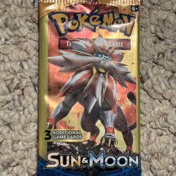 Pokemon Sun & Moon 3 CARD PACK