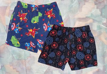 4t Marvel Avengers Toddler Pajama Shorts