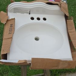 Cultured Marble Vanity Top Sink