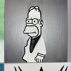 HOMER SCARFACE Painting!!!