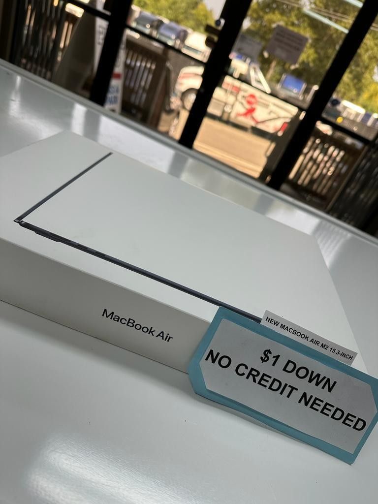 Apple MacBook Air M2 15.3inch Laptop New - 90 Days Warranty - Payment Plan Available ONLY $5 DOWN