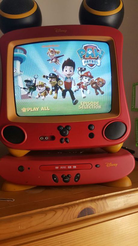 Disney Mickey Mouse Tv And Dvd Player For Sale In Moreno Valley Ca Offerup