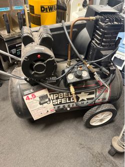 Gently used Campbell Hausfeld 20gal electric air compressor
