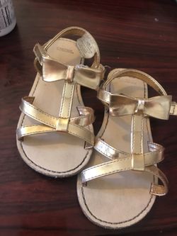 Gymboree Toddler Gold Sandals