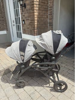 Contour double stroller