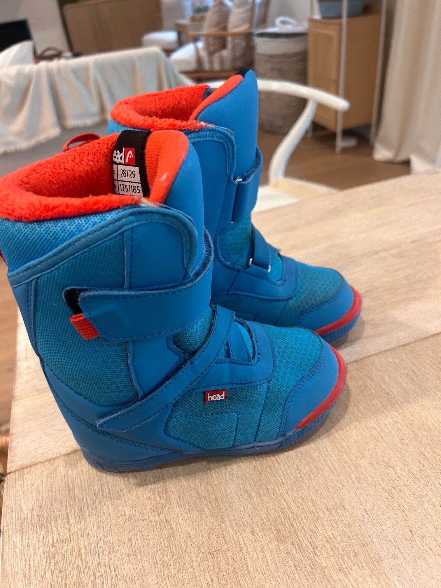 Head Kids Snowboard Boots. Size 11-13