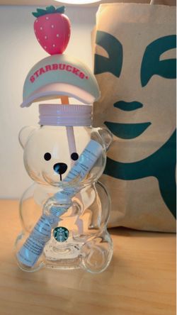 STARBUCKS STRAWBERRY BEARISTA AVAILABLE! 🐻💗