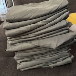 Sage Green Table Linens