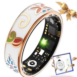 Smart Ring Health Tracker for Women Men, Sleep Tracker with Heart Rate,SpO₂,Blood Pressure, Fitness