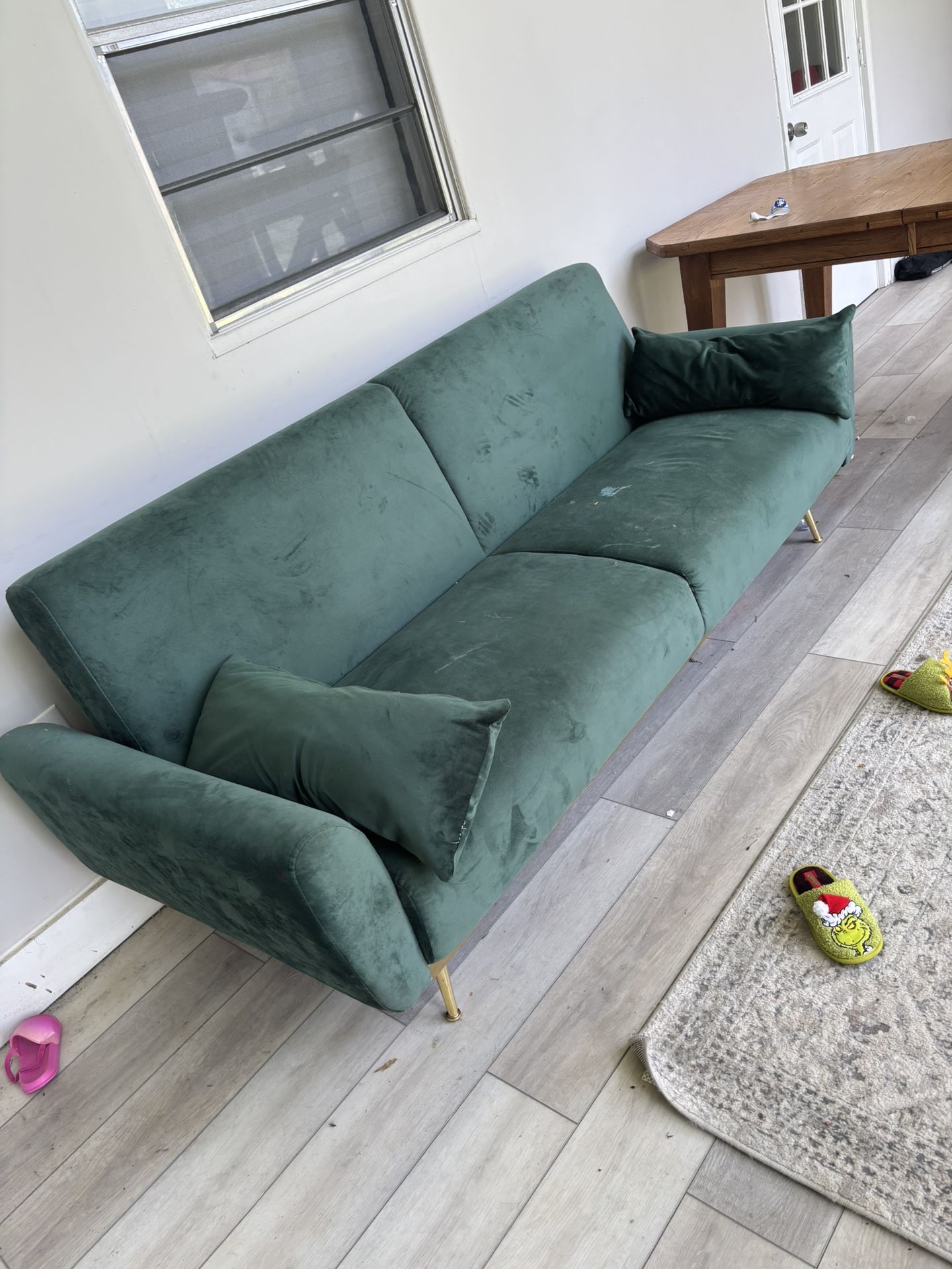 Velvet Couch