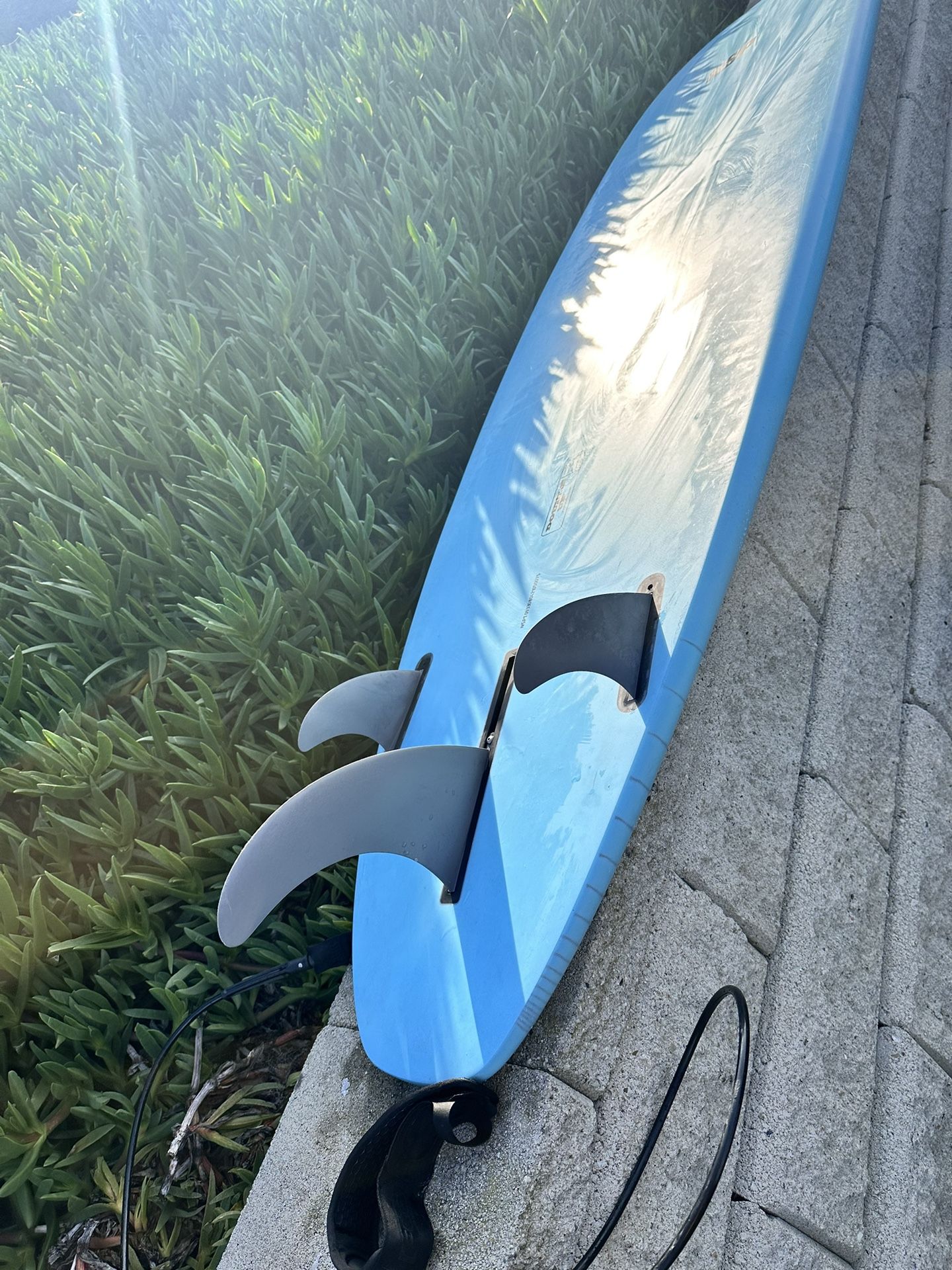 8’4” NSP Surfboard with Fins