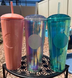Starbucks Venti tumblers