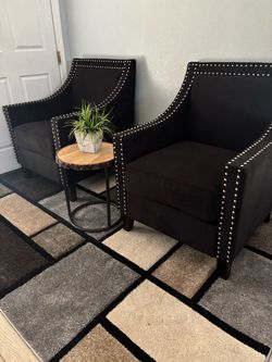 2 accent chairs