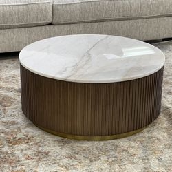 Modern Coffee Table Real Marble 