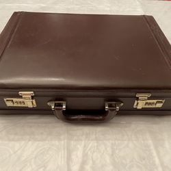 Leather Briefcase Attache