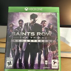 Saints Row Remastered Xbox One 