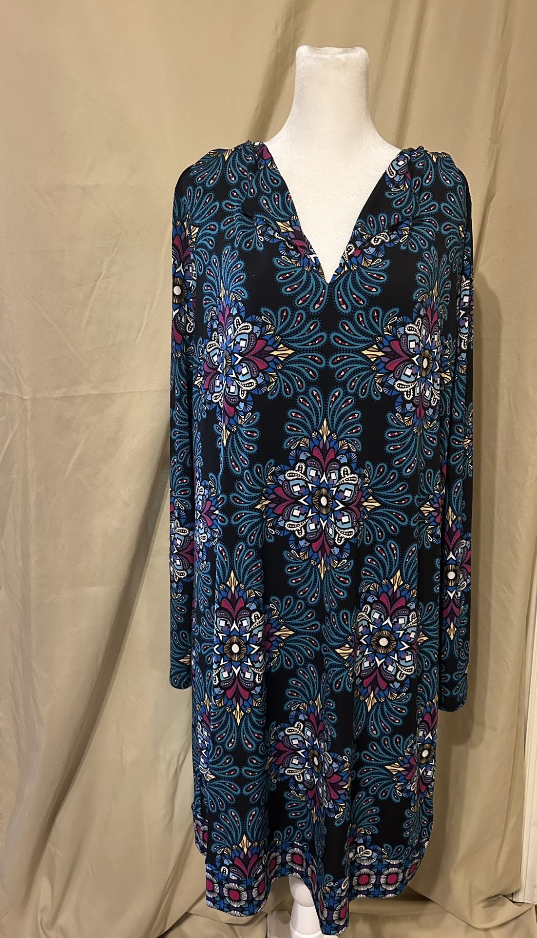 Nicole By Nicole Miller Paisley Dress