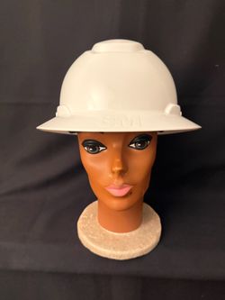 3M White Full Brim Hard Hat