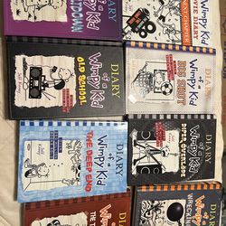 Diary of a wimpy kid 8 books
