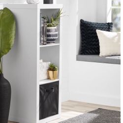 Bookcase, Bookshelves, White , 3 Cubes