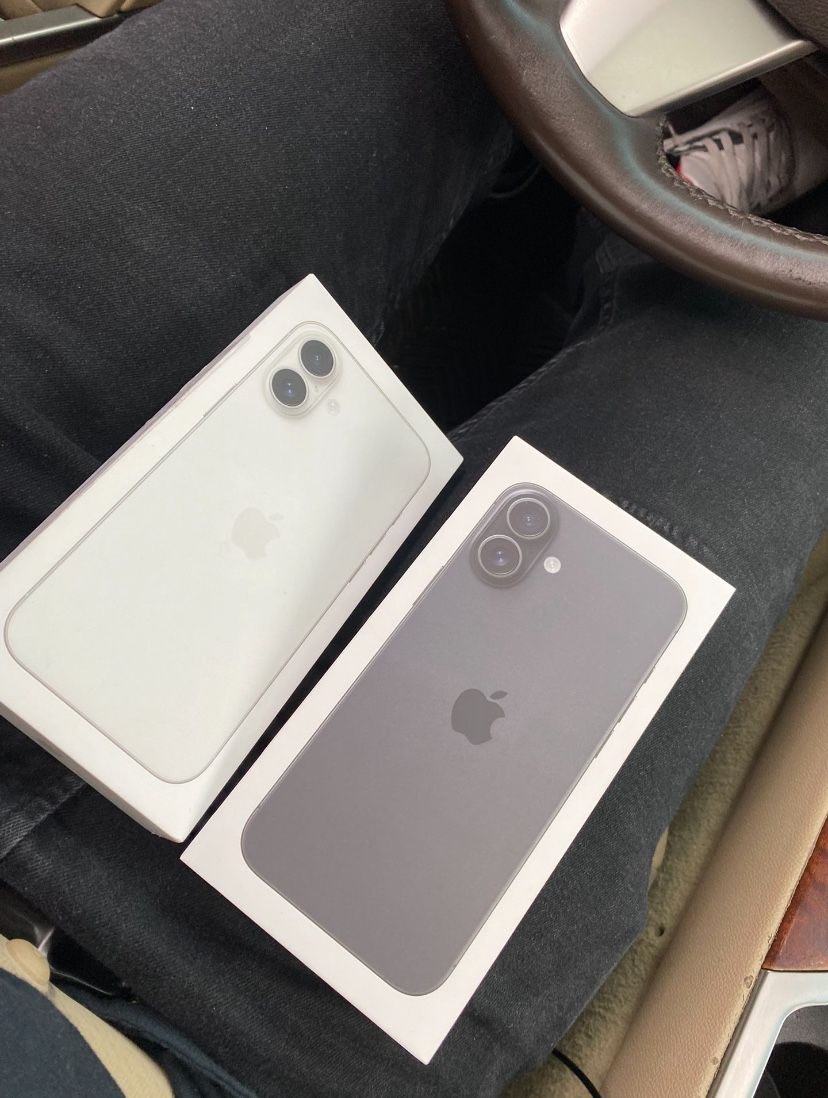 2 iPhone 16 Plus 500$ Each Brand New Unlocked (Sealead)