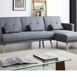 Sofa Sectional  Fold Out Into Bed New In Box 