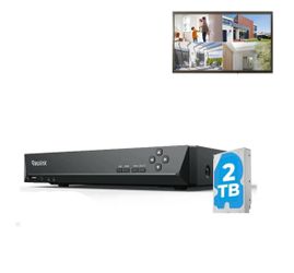 Reolink RLN8-410 8CH NVR Security Camera Recorder CCTV Surveillance 2TB HDD