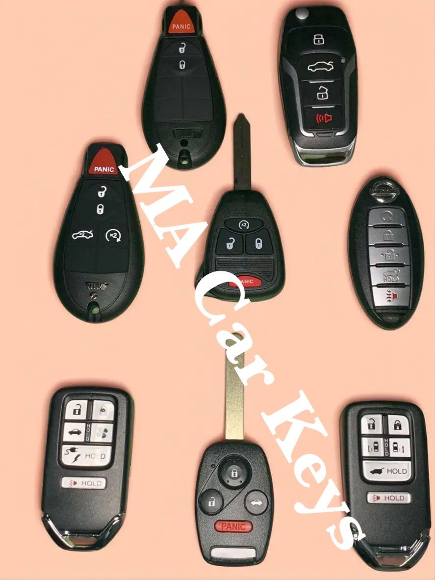 Car key • key fob • remote key • push start