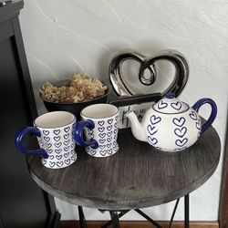 Two Bears Tea Pot And Mug Set 