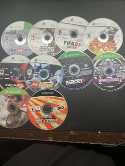 10 Untested Xbox - Xbox 1 Games