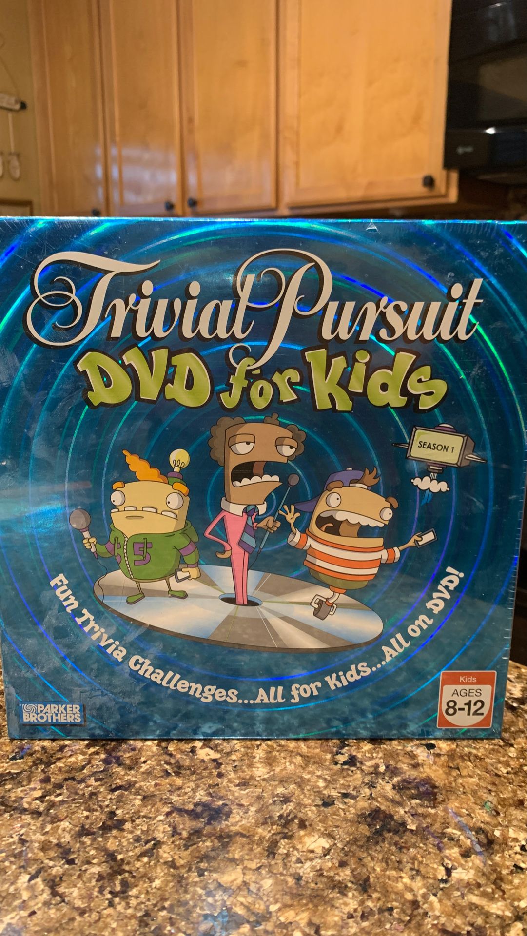 Trivial Pursuit DVD game for kids