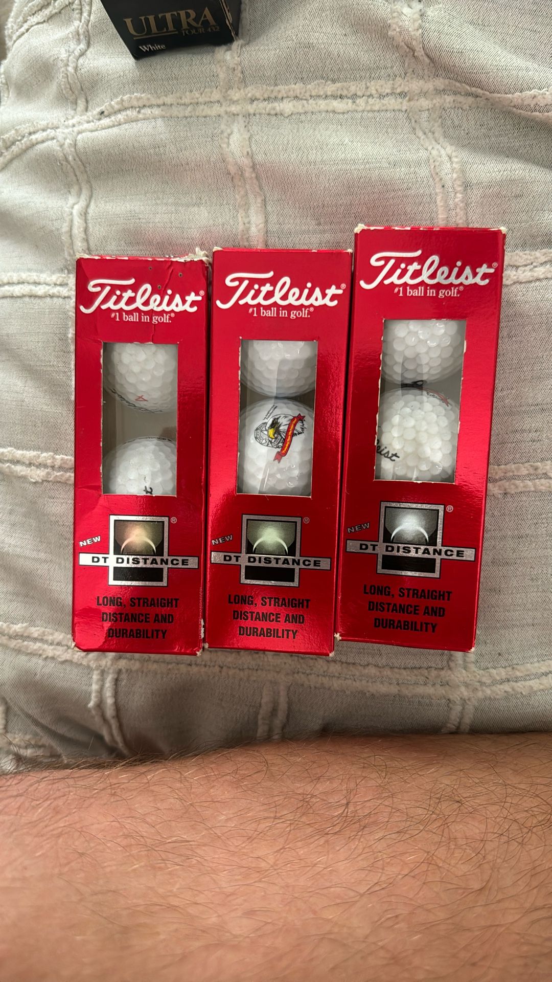 Titleist DT Distance 3 Pack