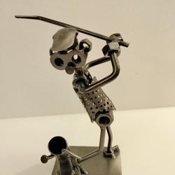 Nuts and Bolts Golfer Statue!!!