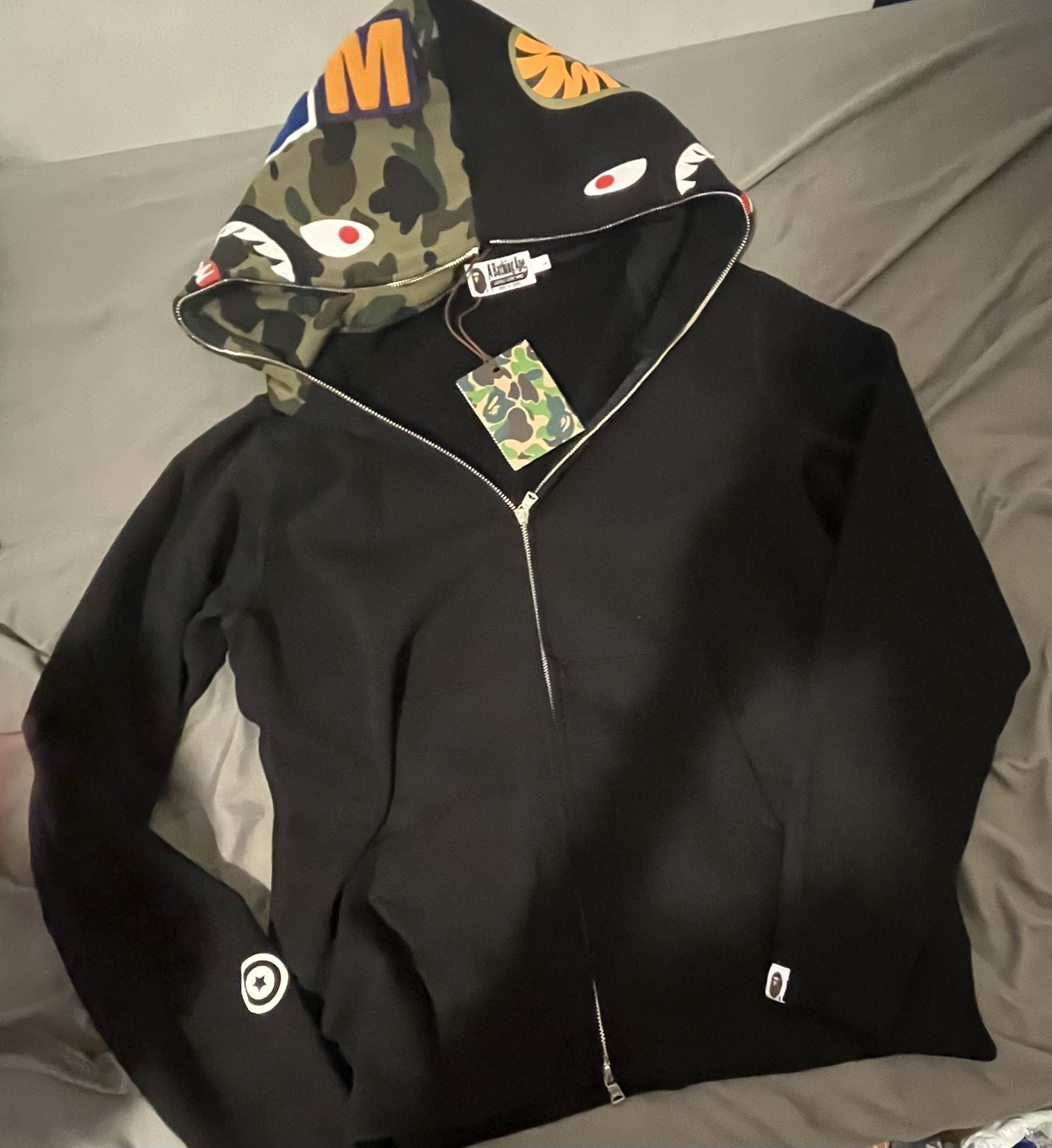 Bape Hoodie Black