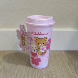 Rilakkuma Sakura Reusable Cup 16oz