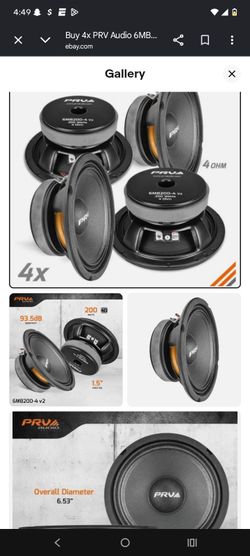 6.5 prv speakers