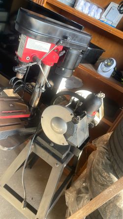 Drill Press And Grinder