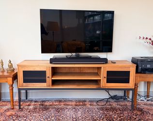Room & Board Linear Walnut Media Cabinet  - Like New