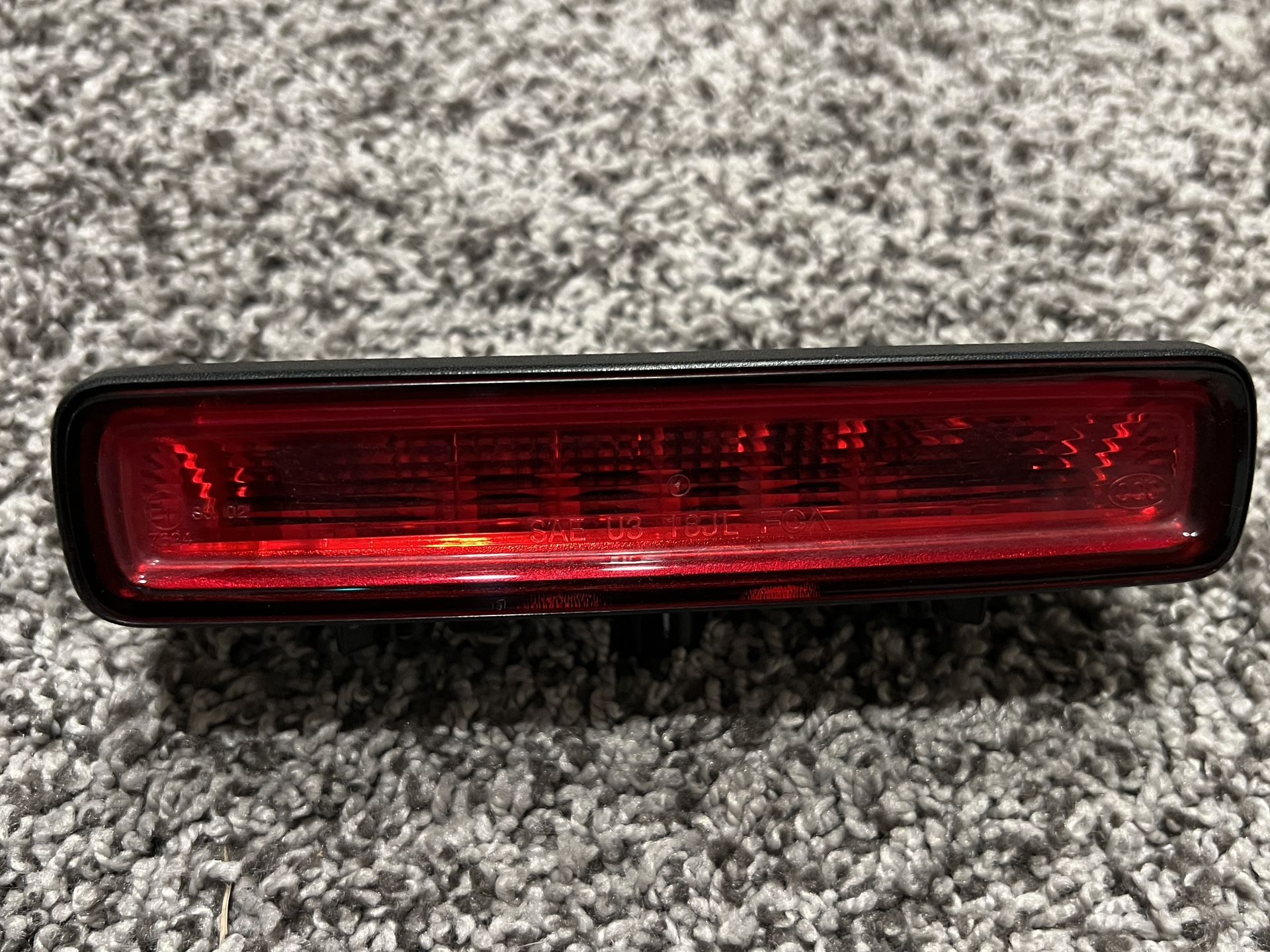 Middle / third LED brake light for a Jeep Wrangler JL