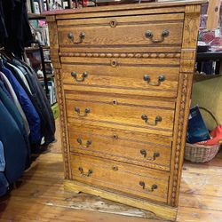 Antique oak dresser